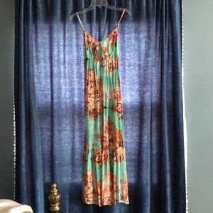 Rayon maxi dress